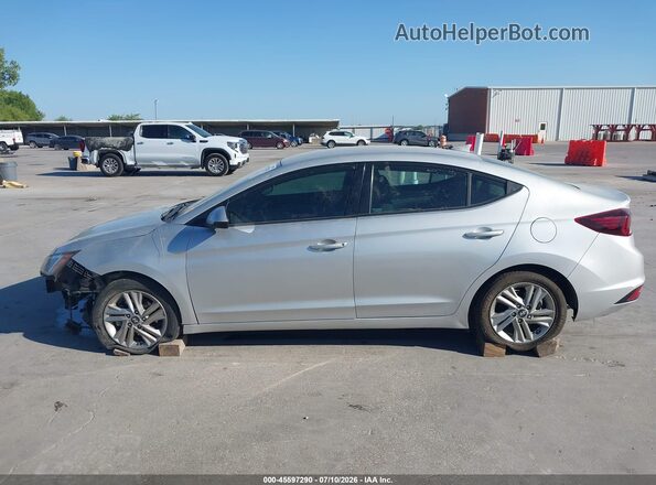 5NPD84LFXKH425359 2019 HYUNDAI ELANTRA Silver Սալոնի 360 աստիճան տեսք