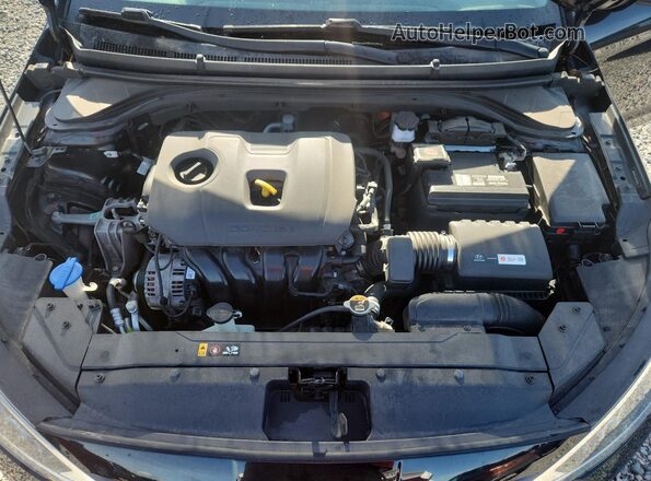 5NPD84LFXKH430643 2019 HYUNDAI ELANTRA Black უკანა სალონის ხედი