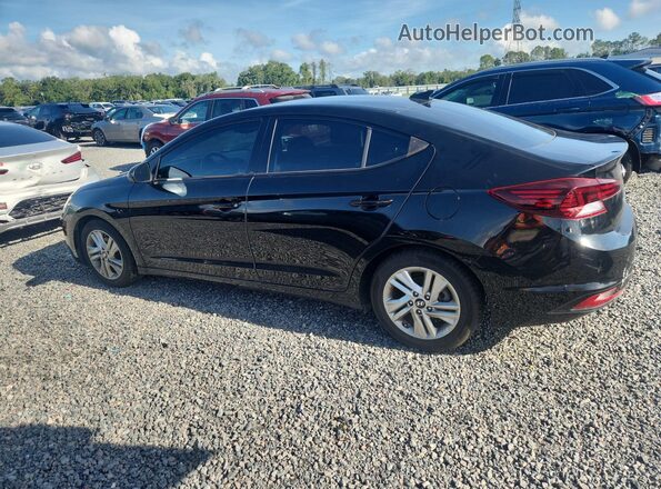 5NPD84LFXKH430643 2019 HYUNDAI ELANTRA Black უკანა მარცხენა