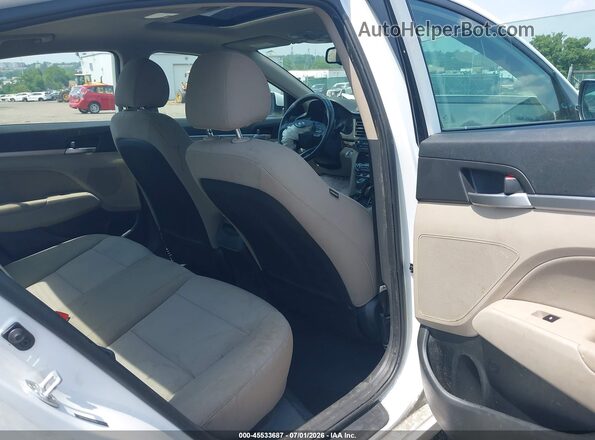 5NPD84LFXKH446356 2019 HYUNDAI ELANTRA Белый Вид наклейки с VIN-кодом