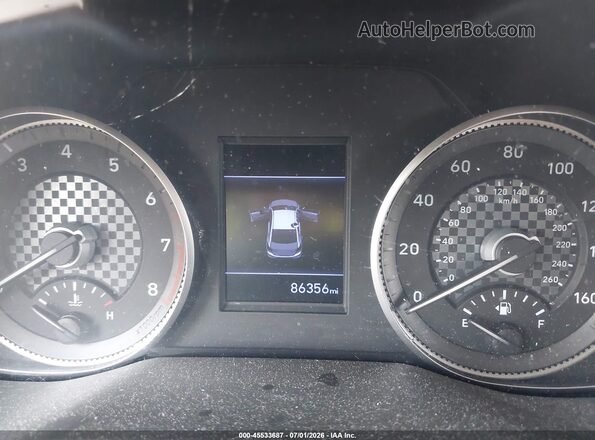 5NPD84LFXKH446356 2019 HYUNDAI ELANTRA Белый Панорамный вид салона 360°