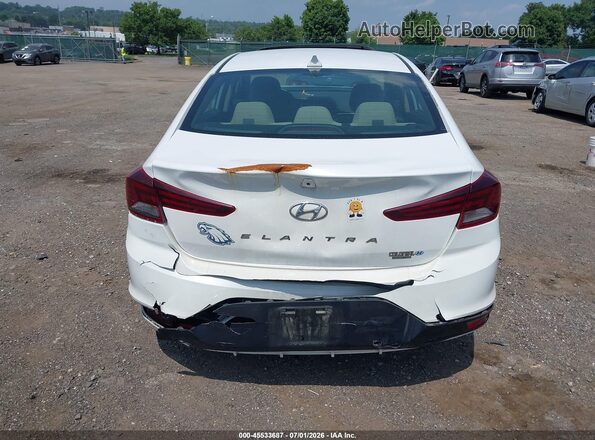 5NPD84LFXKH446356 2019 HYUNDAI ELANTRA Белый 