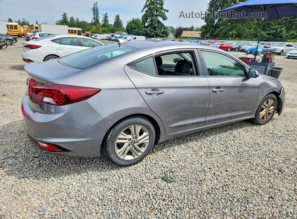 5NPD84LFXLH510977 2020 HYUNDAI ELANTRA Gray Задня права чверть