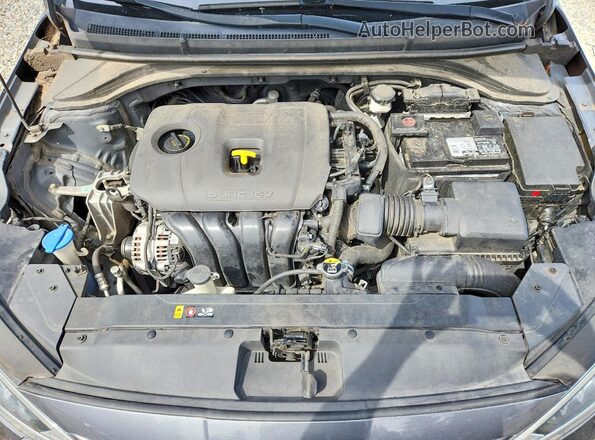 5NPD84LFXLH510977 2020 HYUNDAI ELANTRA Gray Вид задньої частини салону