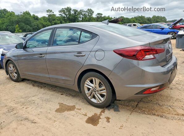 5NPD84LFXLH527374 2020 HYUNDAI ELANTRA Gray Rear left
