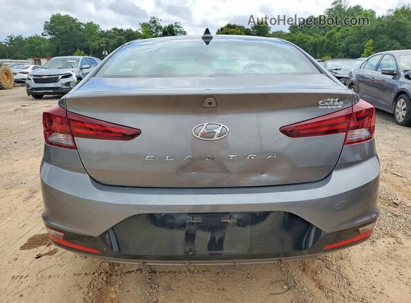 5NPD84LFXLH527374 2020 HYUNDAI ELANTRA Gray Rear view