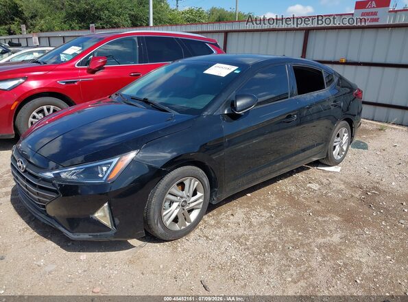 5NPD84LFXLH548936 2020 HYUNDAI ELANTRA Black Przód lewy
