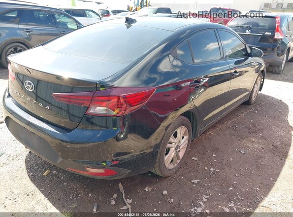 5NPD84LFXLH548936 2020 HYUNDAI ELANTRA Black Tył prawy
