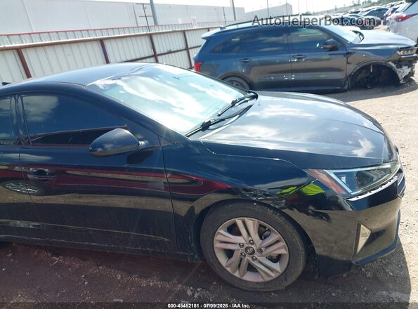 5NPD84LFXLH548936 2020 HYUNDAI ELANTRA Black Widok wnętrza 360 stopni