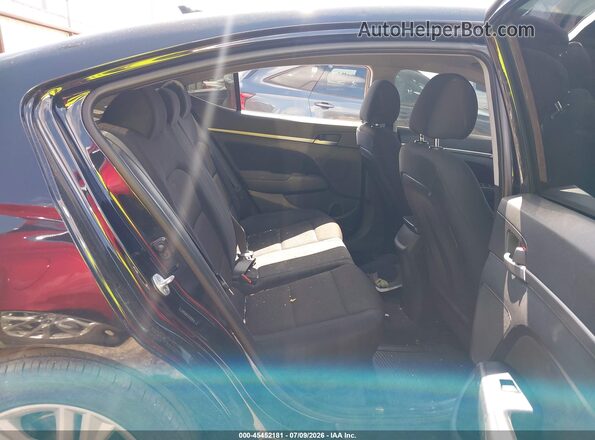 5NPD84LFXLH548936 2020 HYUNDAI ELANTRA Black Widok naklejki z numerem VIN