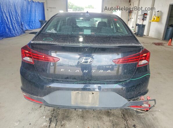 5NPD84LFXLH571858 2020 HYUNDAI ELANTRA Черный Вид сзади
