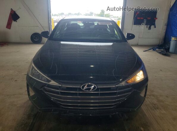 5NPD84LFXLH571858 2020 HYUNDAI ELANTRA Черный Вид спереди