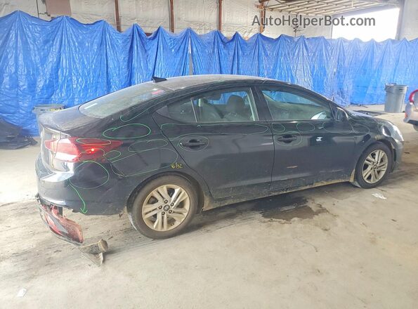 5NPD84LFXLH571858 2020 HYUNDAI ELANTRA Черный Задняя правая четверть