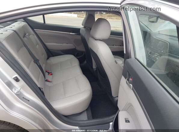5NPD84LFXLH585453 2020 HYUNDAI ELANTRA Silver Vista de la etiqueta del VIN