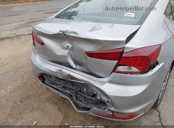 5NPD84LFXLH585453 2020 HYUNDAI ELANTRA Silver 
