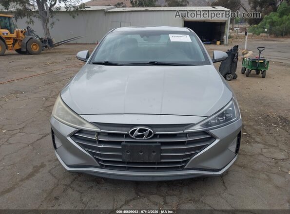 5NPD84LFXLH585453 2020 HYUNDAI ELANTRA Silver Vista del cuadro de instrumentos