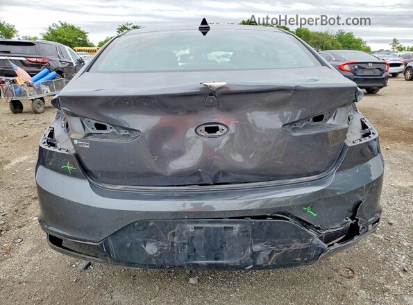 5NPD84LFXLH623683 2020 HYUNDAI ELANTRA Gray უკანა ხედი