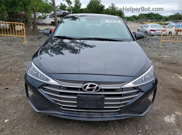 5NPD84LFXLH623683 2020 HYUNDAI ELANTRA Gray წინა ხედი