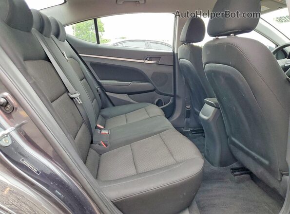 5NPD84LFXLH623683 2020 HYUNDAI ELANTRA Gray უკანა სავარძლების ხედი
