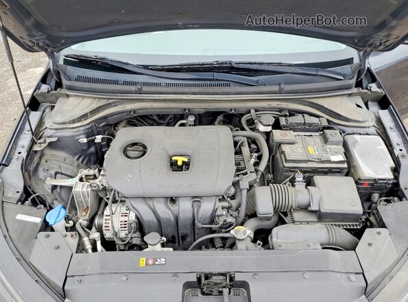 5NPD84LFXLH623683 2020 HYUNDAI ELANTRA Gray უკანა სალონის ხედი