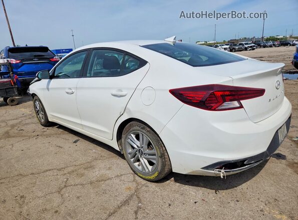 5NPD84LFXLH631282 2020 HYUNDAI ELANTRA White Tył lewy