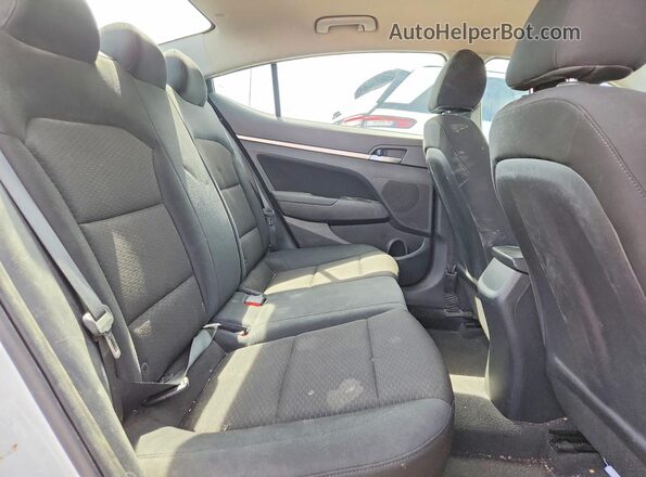 5NPD84LFXLH631282 2020 HYUNDAI ELANTRA White Widok tylnych siedzeń