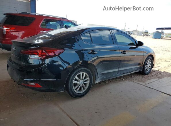 5NPD94LA6KH431211 2019 HYUNDAI ELANTRA Black უკანა მარჯვენა