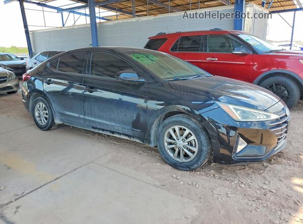 5NPD94LA6KH431211 2019 HYUNDAI ELANTRA Black წინა მარჯვენა