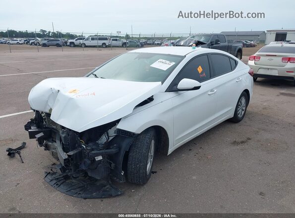 5NPD94LA8LH561377 2020 HYUNDAI ELANTRA White Передня ліва чверть