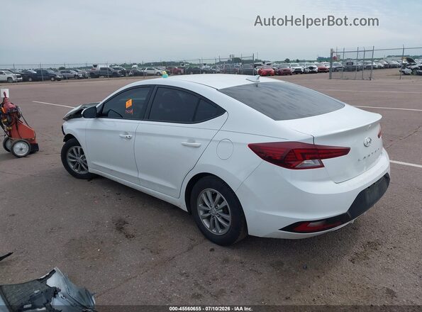 5NPD94LA8LH561377 2020 HYUNDAI ELANTRA White Задня ліва чверть