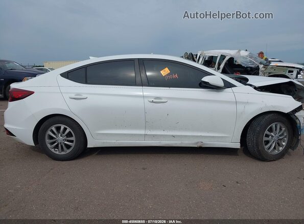 5NPD94LA8LH561377 2020 HYUNDAI ELANTRA White Вид задньої частини салону