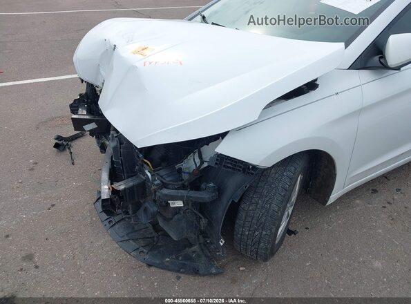 5NPD94LA8LH561377 2020 HYUNDAI ELANTRA White Вид спереду
