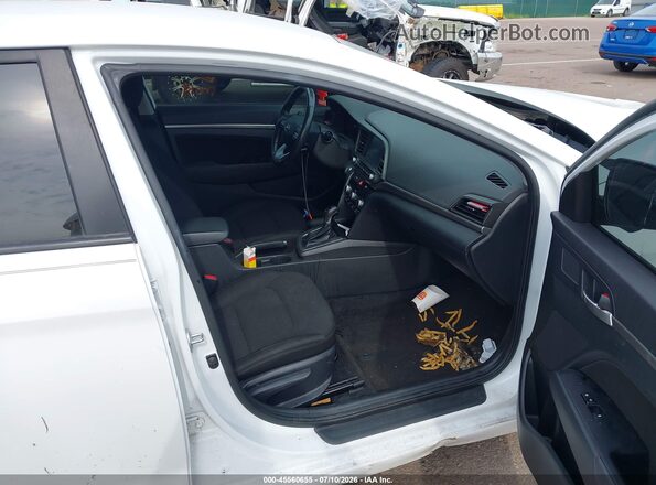 5NPD94LA8LH561377 2020 HYUNDAI ELANTRA White Вид салону спереду