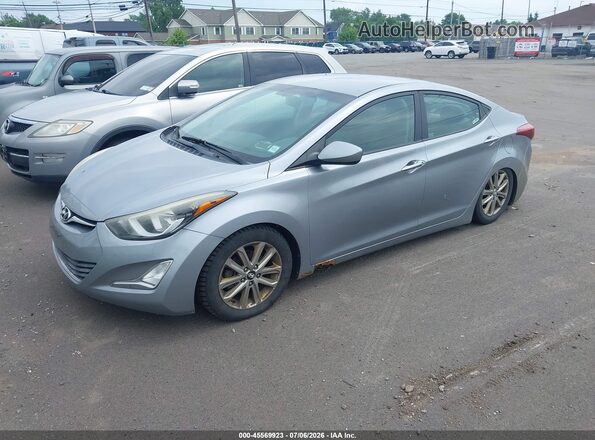 5NPDH4AE0GH661908 2016 HYUNDAI ELANTRA Silver Przód lewy