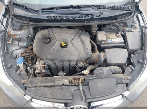 5NPDH4AE0GH661908 2016 HYUNDAI ELANTRA Silver Widok z tyłu