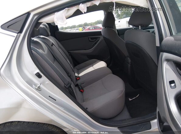 5NPDH4AE0GH663867 2016 HYUNDAI ELANTRA Silver VIN sticker view