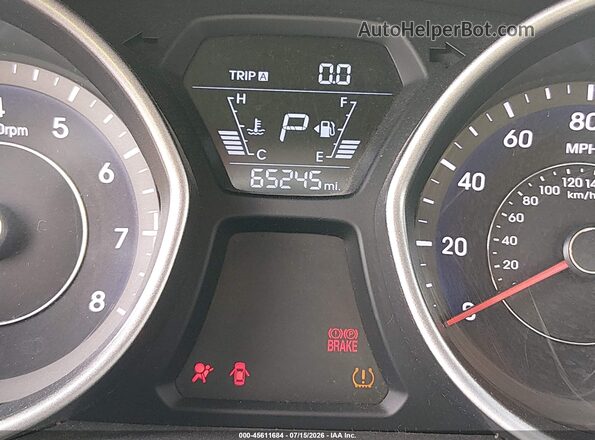 5NPDH4AE0GH663867 2016 HYUNDAI ELANTRA Silver 