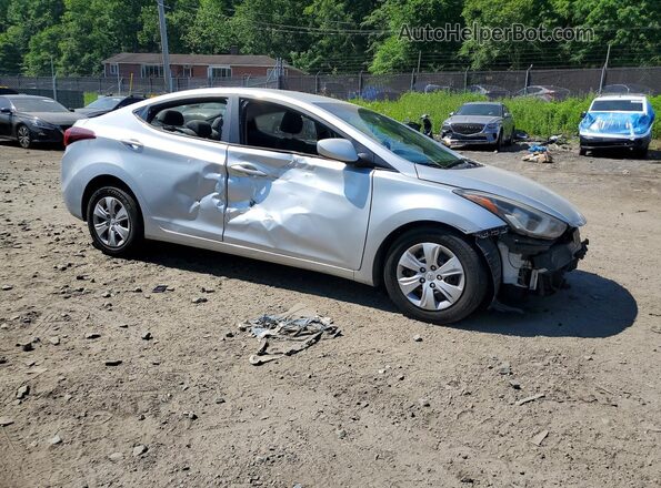 5NPDH4AE0GH670785 2016 HYUNDAI ELANTRA Silver წინა მარჯვენა