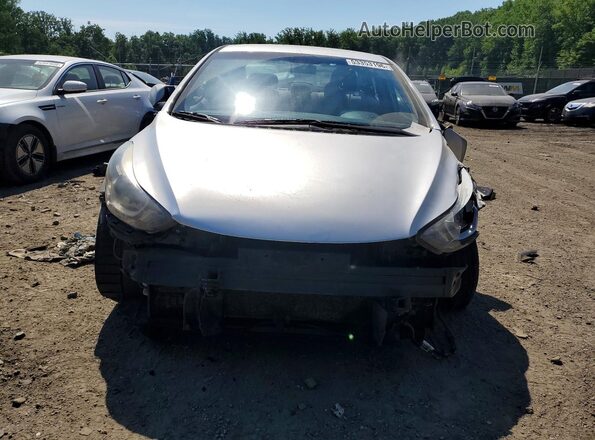 5NPDH4AE0GH670785 2016 HYUNDAI ELANTRA Silver წინა ხედი