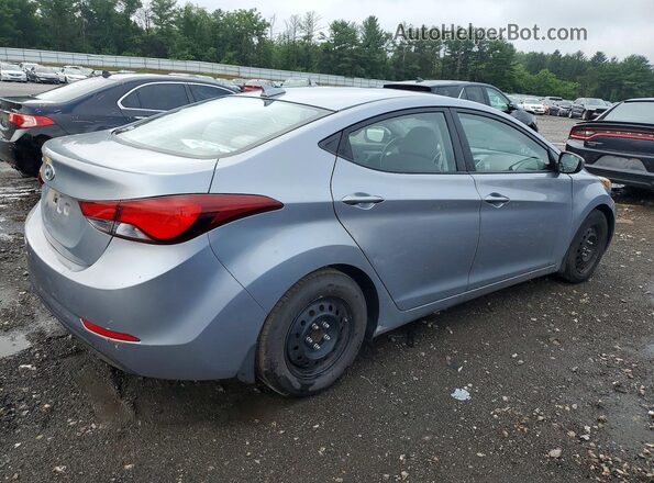 5NPDH4AE0GH685304 2016 HYUNDAI ELANTRA Silver Задня права чверть
