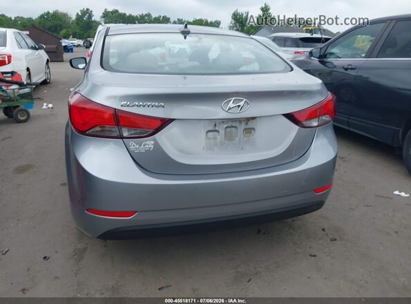 5NPDH4AE0GH688333 2016 HYUNDAI ELANTRA Gray 