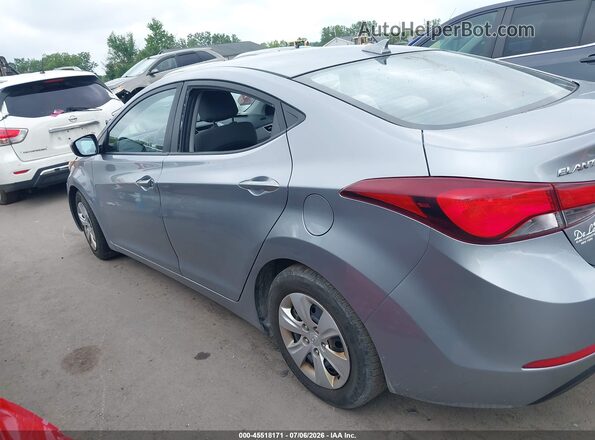 5NPDH4AE0GH688333 2016 HYUNDAI ELANTRA Gray Панорамний вид салону 360°