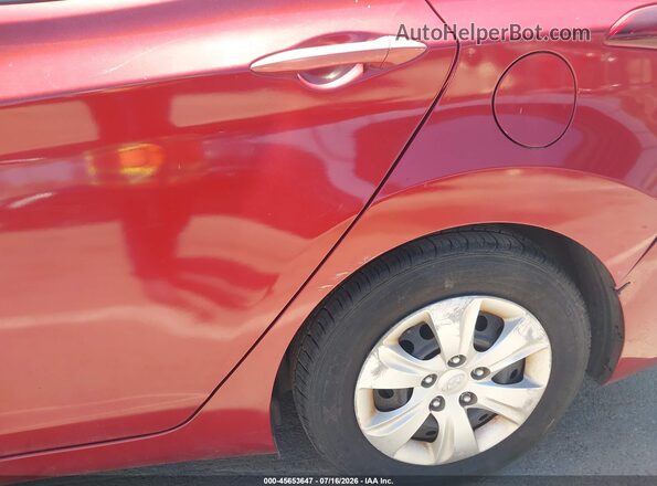 5NPDH4AE0GH699655 2016 HYUNDAI ELANTRA Бордовый Панорамный вид салона 360°