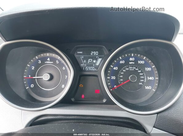 5NPDH4AE0GH729530 2016 HYUNDAI ELANTRA Red Vista de los asientos traseros