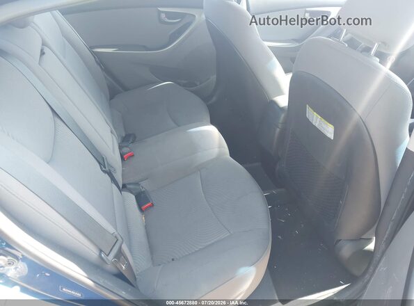 5NPDH4AE0GH742925 2016 HYUNDAI ELANTRA Gray Vista de la etiqueta del VIN