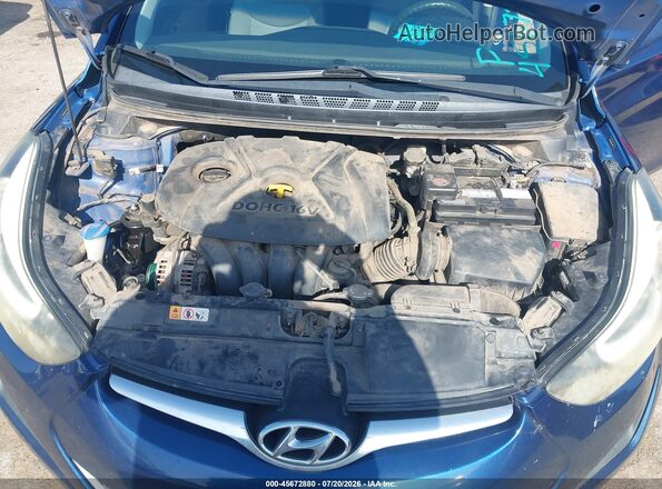 5NPDH4AE0GH742925 2016 HYUNDAI ELANTRA Gray Vista trasera