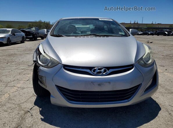 5NPDH4AE1GH672397 2016 HYUNDAI ELANTRA Silver Vista frontal