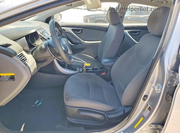 5NPDH4AE1GH672397 2016 HYUNDAI ELANTRA Silver Vista interior delantera