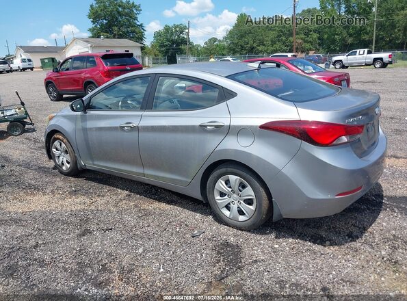 5NPDH4AE1GH720948 2016 HYUNDAI ELANTRA Silver Rear left