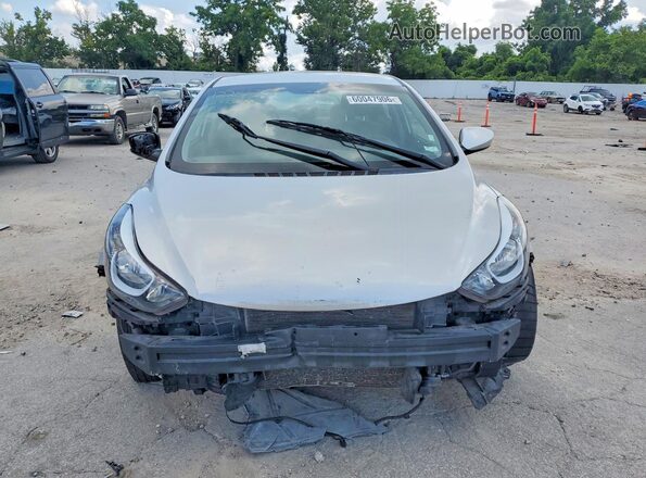 5NPDH4AE1GH735076 2016 HYUNDAI ELANTRA Silver Вид спереду